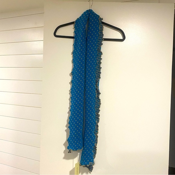 Nicky Thompson, Blue and Khaki Women's Scarf, OS, NWT - Picture 1 of 5